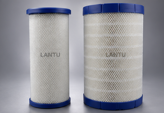 LANTU AP3050 Heavy Duty Air Filter Kit – AF26433 / AF26434 AA2960 Replacement for Dongfeng Tianlong, FAW J6 & Shacman 3000